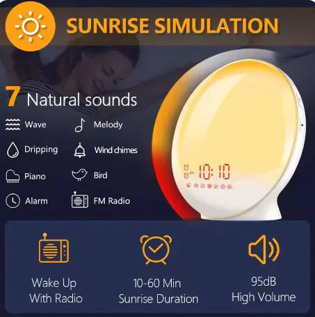 Sunrise Alarm Clock Wake-up Light