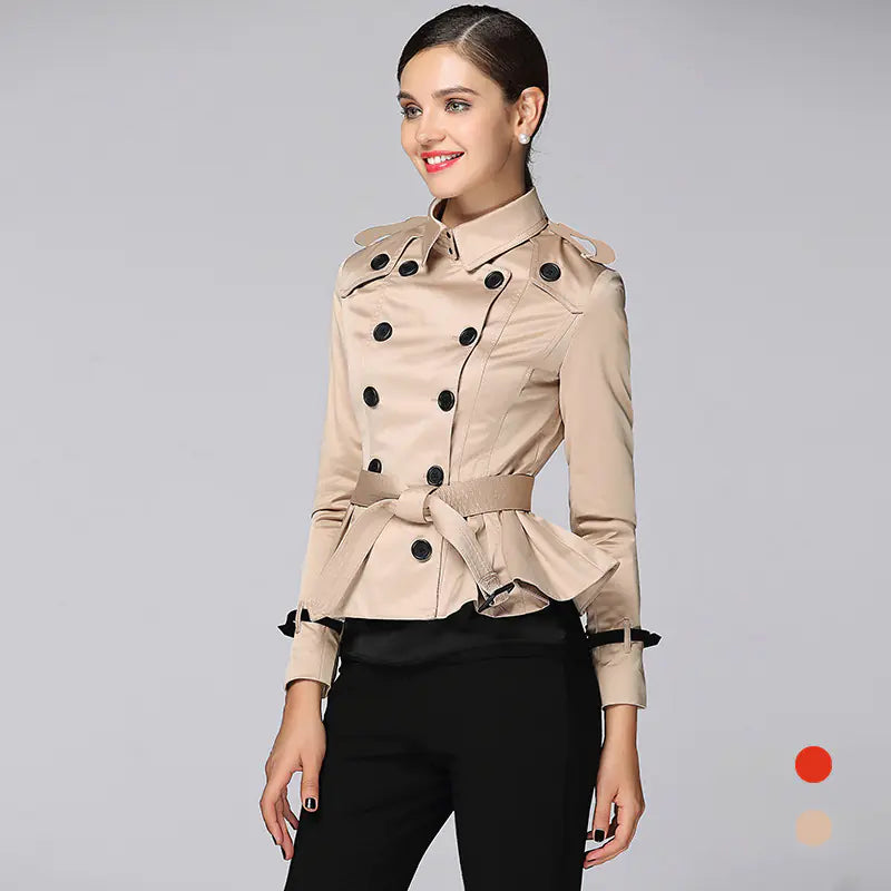 Short Women's Blouse Coat