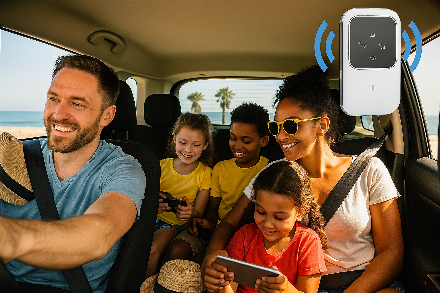 4G High Speed Mobile Wi-Fi Router Stay Connected!