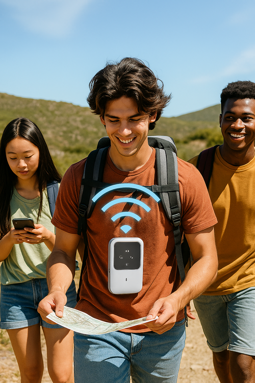 4G High Speed Mobile Wi-Fi Router Stay Connected!