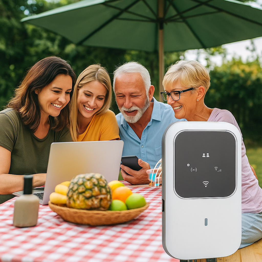 4G High Speed Mobile Wi-Fi Router Stay Connected!