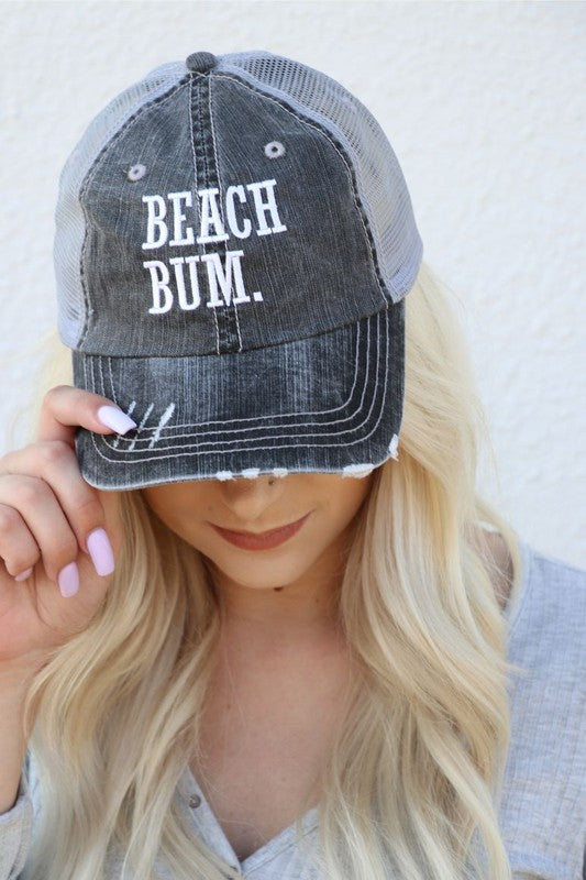Fun Beach Bum Trucker Hat