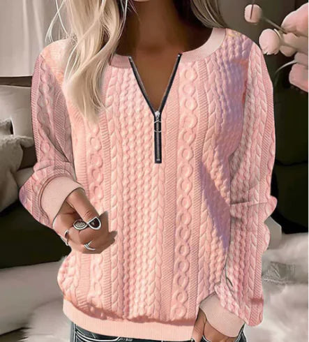 Iry™ Elegant Women's V-Neck Long Sleeve Top (One Piece)