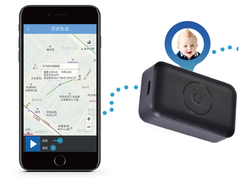GPS Tracker for Elderly and Children Tracking Device