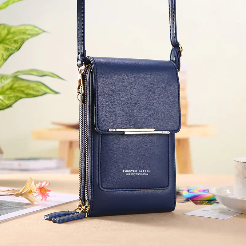 Asiatic Touch Screen Crossbody Phone Bag